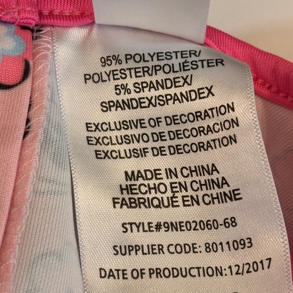 Minnie Mouse Print Disney Kids Baby Girls Pink Flare Dress with Bottom Size 12M - Picture 7 of 9